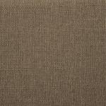 Tan Upholstered Eliza Round Storage Ottoman