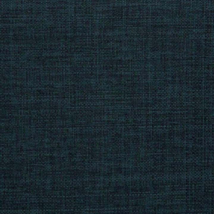 Navy Upholstered Eliza Round Storage Ottoman