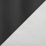 Cream Faux Leather & Black Marshall Office Chair