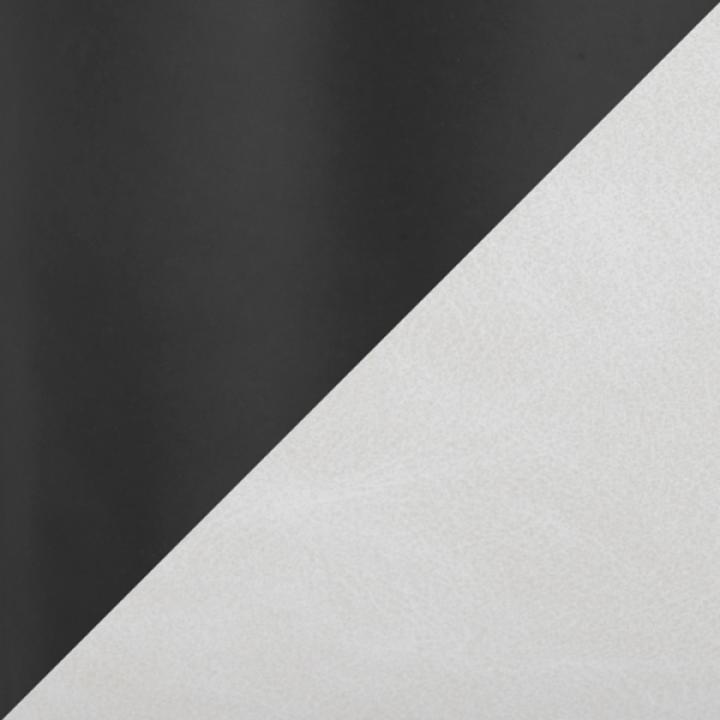 Cream Faux Leather & Black Marshall Office Chair