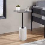 Black Metal & Concrete Janis Cocktail Table