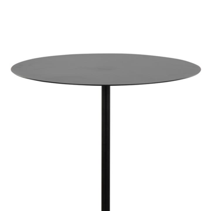 Black Metal & Concrete Janis Cocktail Table