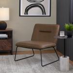 Black Metal & Concrete Janis Cocktail Table