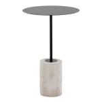 Black Metal & Concrete Janis Cocktail Table