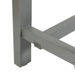 Antique Gray Wood Noah Bench