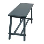 Antique Navy Wood Noah Bench