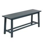 Antique Navy Wood Noah Bench