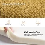 Yellow Chenille Upholstered Georgia Accent Chair