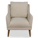 Lauren Ivory Quartz Upholstered Accent Chair