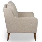 Lauren Ivory Quartz Upholstered Accent Chair