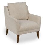 Lauren Ivory Quartz Upholstered Accent Chair