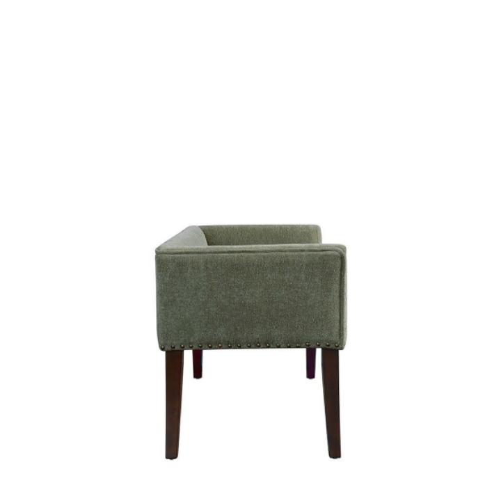 Sage Green Upholstered Antonia Bench
