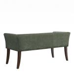 Sage Green Upholstered Antonia Bench