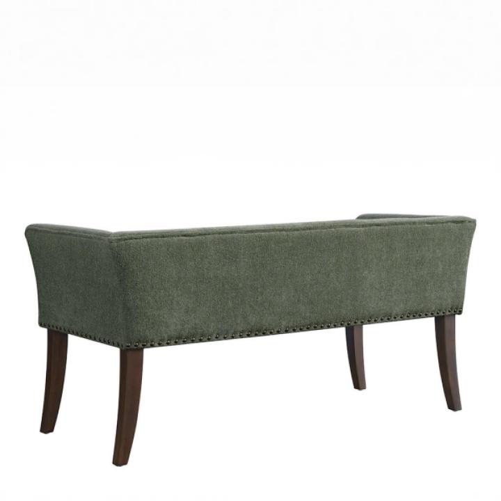 Sage Green Upholstered Antonia Bench