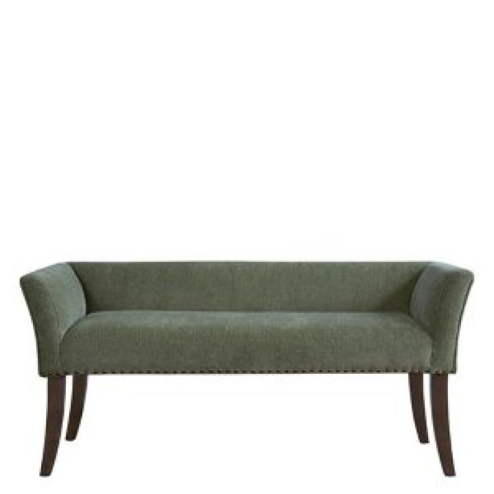 Sage Green Upholstered Antonia Bench
