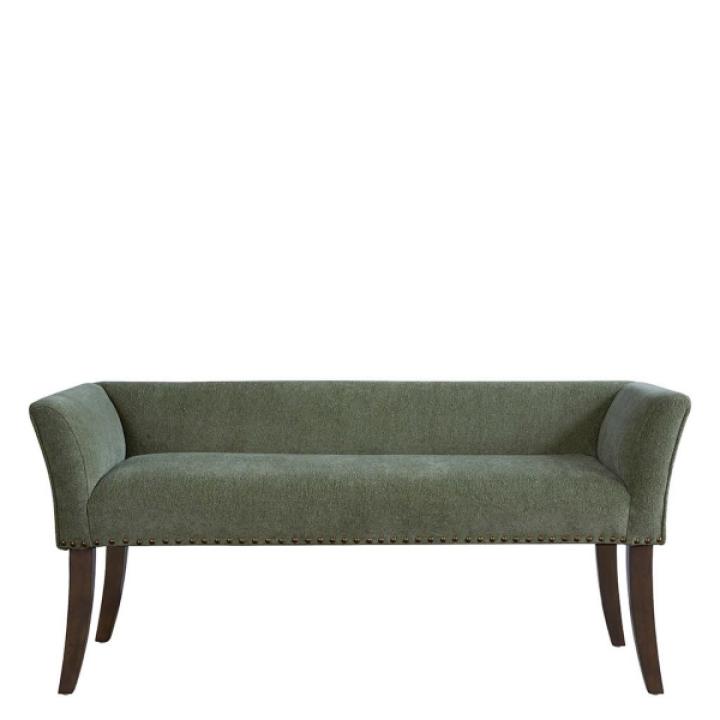 Sage Green Upholstered Antonia Bench