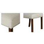 Aubrey Natural Upholstered 2-pc. Dining Chair Set