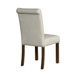 Aubrey Natural Upholstered 2-pc. Dining Chair Set