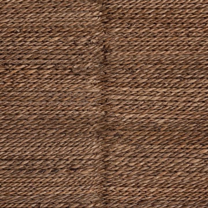 Natural Seagrass Wrapped Console Table