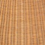 Honey Boho Braided Rattan Accent Table