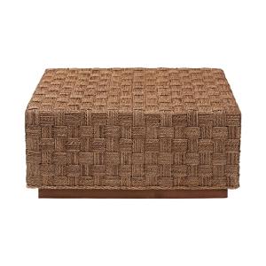 Seagrass Wrapped Coffee Table