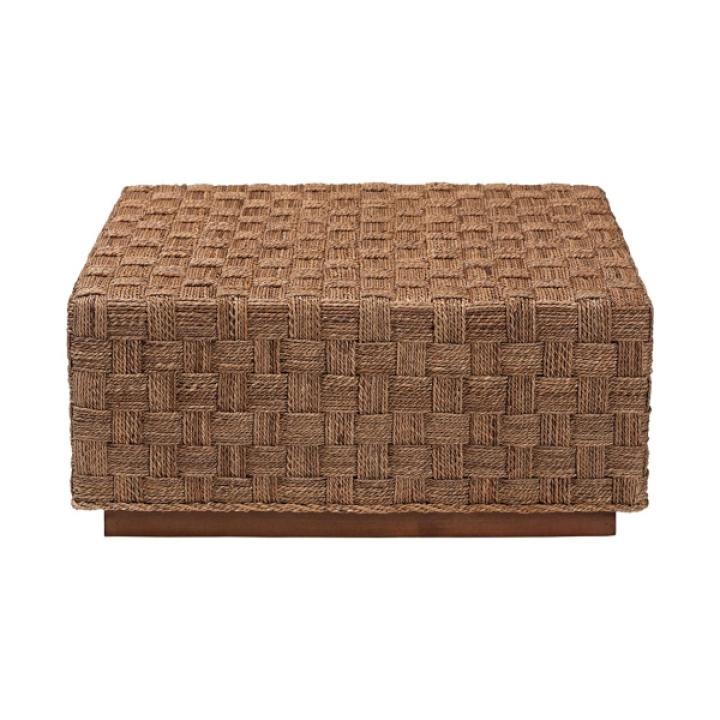 Seagrass Wrapped Coffee Table