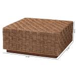 Seagrass Wrapped Coffee Table