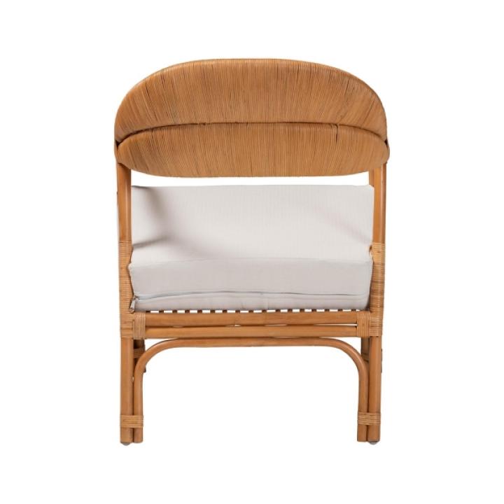 Light Honey Rattan Marisa Accent Chair