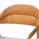Light Honey Rattan Marisa Accent Chair