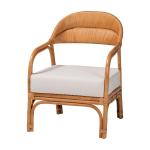 Light Honey Rattan Marisa Accent Chair