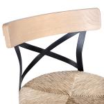 Blonde Oak Myrtle Swivel Counter Stool