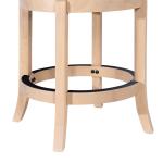Blonde Oak Myrtle Swivel Counter Stool