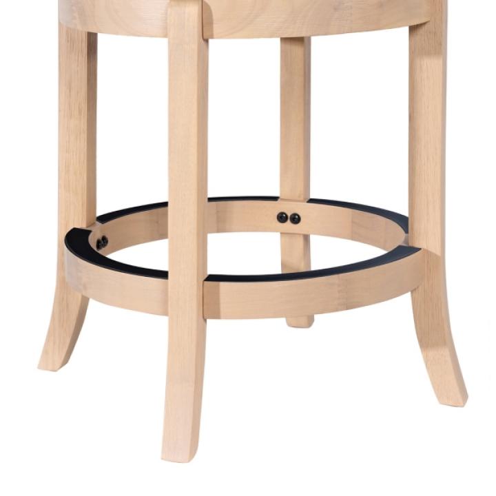 Blonde Oak Myrtle Swivel Counter Stool