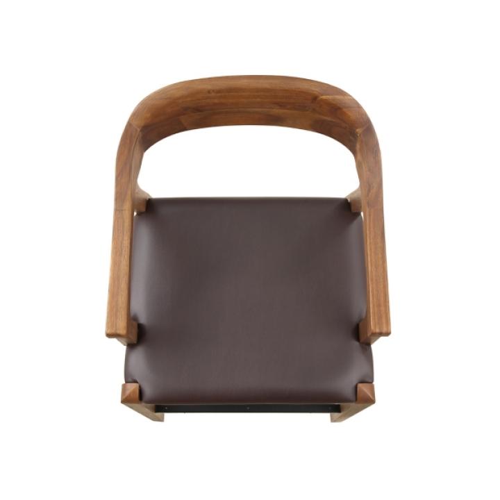 Chestnut Wire-Brush Rasmus Counter Stool