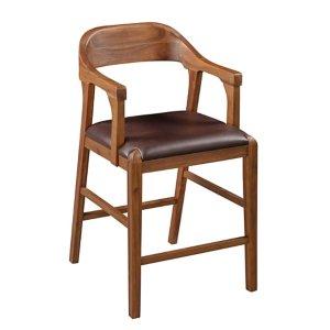 Chestnut Wire-Brush Rasmus Counter Stool