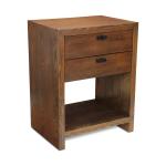 Brown Vivara 2-Drawer Nightstand