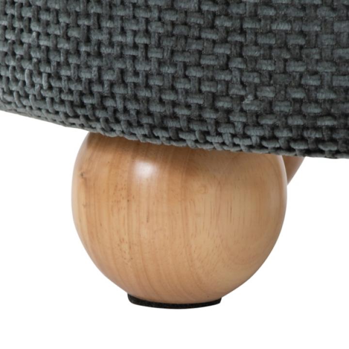 Green Bacci Nesting Ottomans, Set of 2