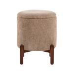Tan Daniella Storage Ottoman