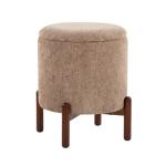 Tan Daniella Storage Ottoman