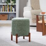 Green Daniella Storage Ottoman
