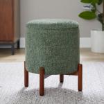Green Daniella Storage Ottoman