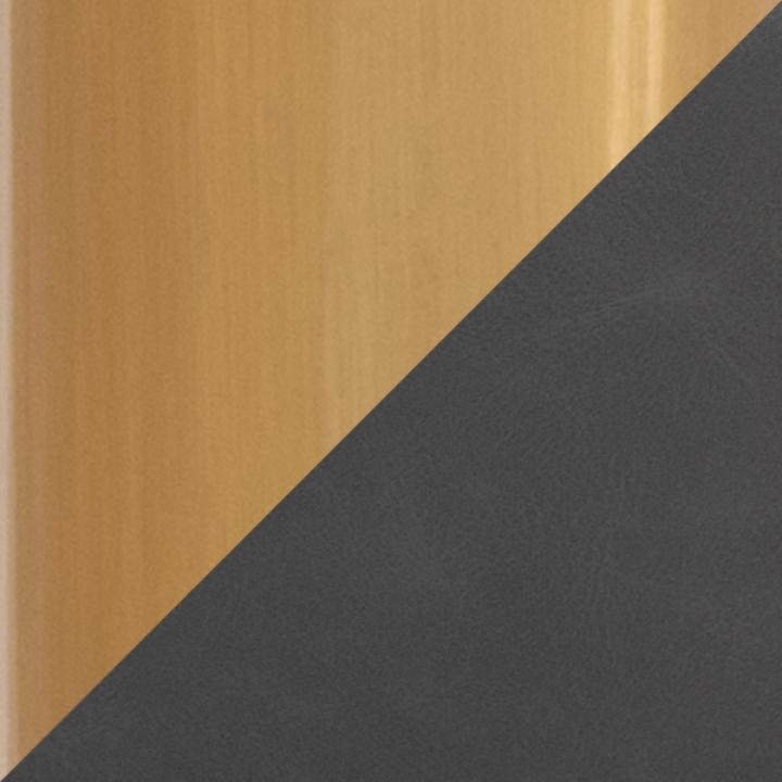 Gray Faux Leather Marge Bar Stools, Set of 2