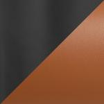 Camel Faux Leather Stackable Bar Stools, Set of 2