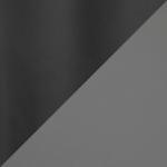 Gray Faux Leather Stackable Bar Stools, Set of 2