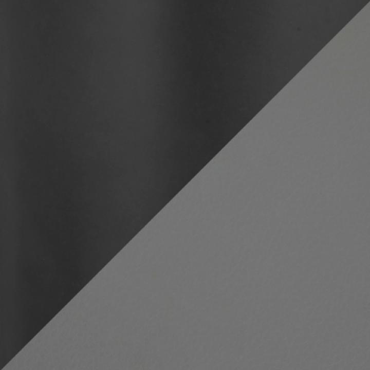 Gray Faux Leather Stackable Bar Stools, Set of 2