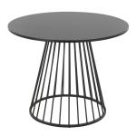 Black Canary Cosmo Round Dining Table