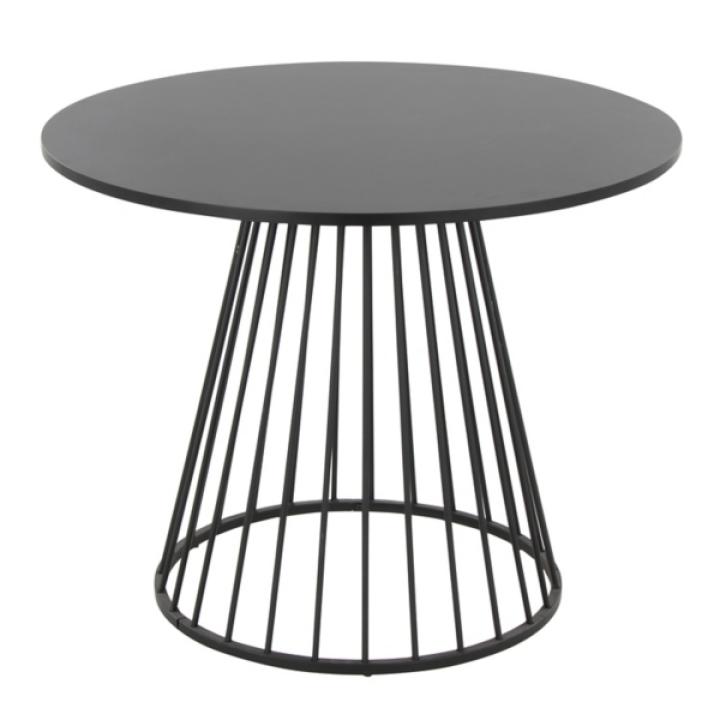 Black Canary Cosmo Round Dining Table
