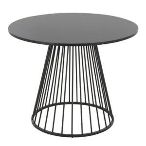 Black Canary Cosmo Round Dining Table