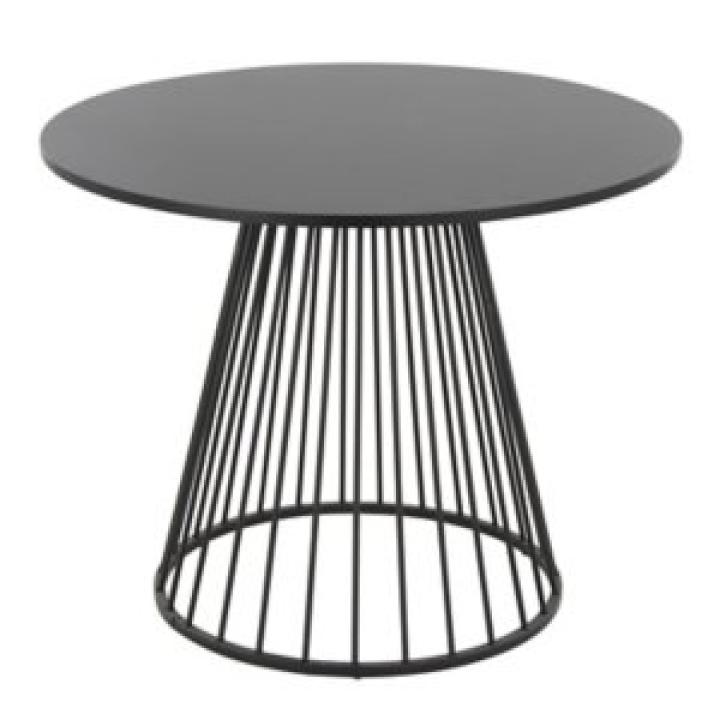 Black Canary Cosmo Round Dining Table