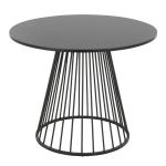 Black Canary Cosmo Round Dining Table
